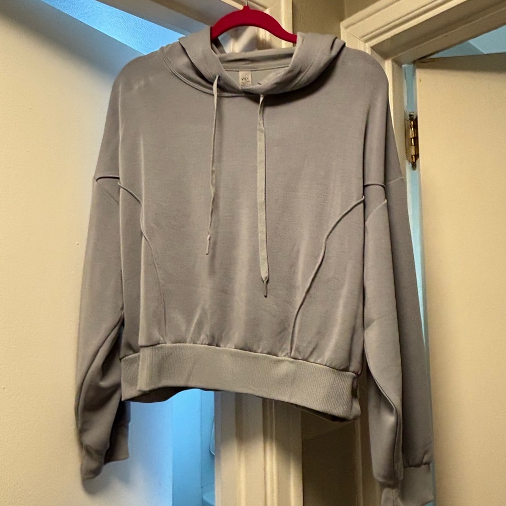 VSX Light Gray Cowl Neck Sweater